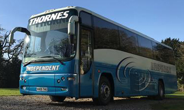 coach hire selby thornes independent